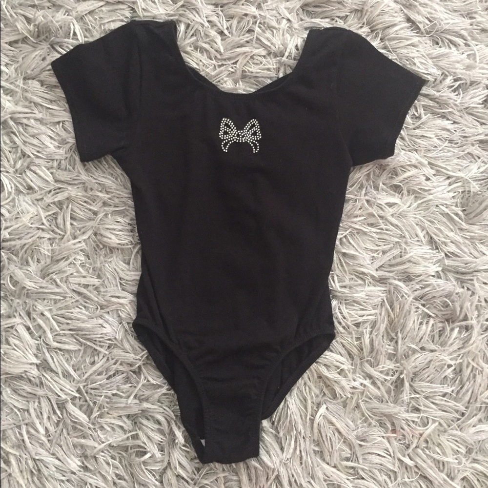 Black Dance Leotard size XS 4/5
